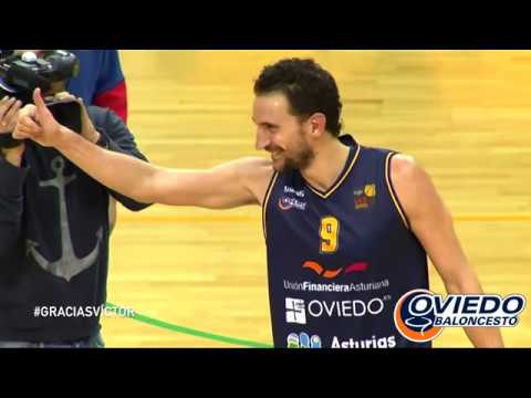 Víctor Pérez Mejores Imágenes en el Oviedo Club Baloncesto
