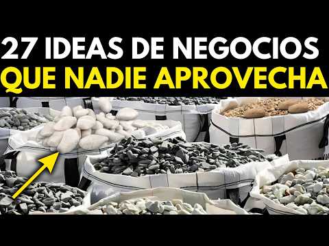 27 BUSINESSES THAT NO ONE TAKES ADVANTAGE OF and FEW KNOW | WASTED IDEAS