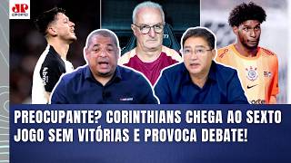 "É FALTA DE COMPETÊNCIA, cara! O CORINTHIANS do DORIVAL..." VEJA DEBATE após EMPATE com CHAPECOENSE!