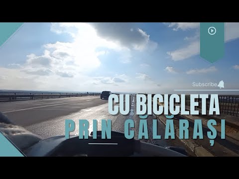 Ep. 3. Cu bicicleta prin Călărași - parc - DN3B - Modelu - DN21, Cycling in Eastern Europe, Romania