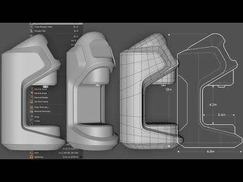 Industrial Design Product Modeling 1 Cinema 4D Modeling Tutorial
