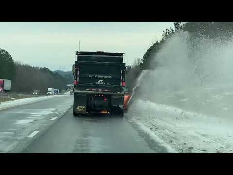 02/17/2021 Tupelo MS I-22 East exit 90 Snow