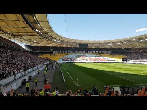 VfB Stuttgart - KSC 09.04.2017 Derby Choreo