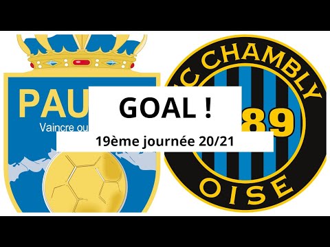 Pau FC - FC Chambly Oise [(1)-2] GOAL 62' (Younn Zahary) 19ème journée 2020/21
