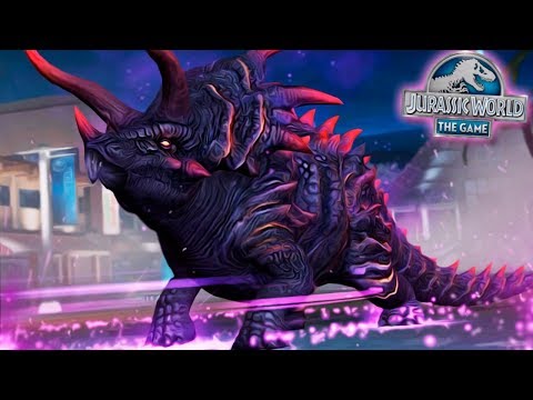 VULCAN 19 WORLD BOSS GAMEPLAY!! - Jurassic World: The Game - *Triceratops Boss Event* HD