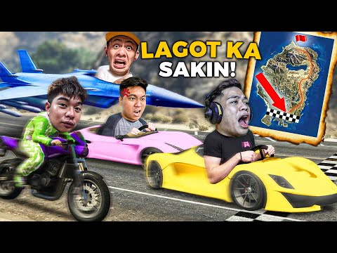 KARERA sa BUONG MAPA - GRABE 'TO NAPAKA INTENSE! | GTA 5