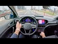 2024 Volkswagen T Cross 1 0 TSI 110HP 0 100 POV Test Drive 1925 Joe Black