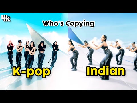 Who's Copying India Vs Korea K-pop Copying Indian Songs #kpop #indian #kpopsongs #blackpink #viral