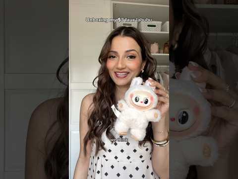 Unboxing a $3 faux labubu aka lafufu