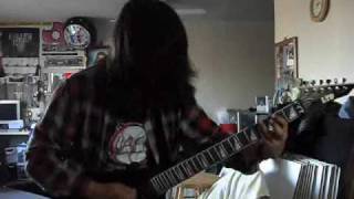 exodus deranged guitar cover