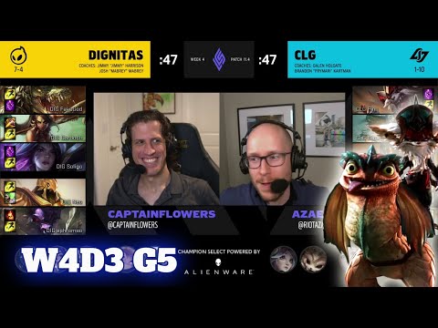 Dignitas vs CLG | Week 4 Day 3 S11 LCS Spring 2021 | DIG vs CLG W4D3