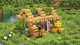 Minecraft How to Build a Cozy Survival House 4