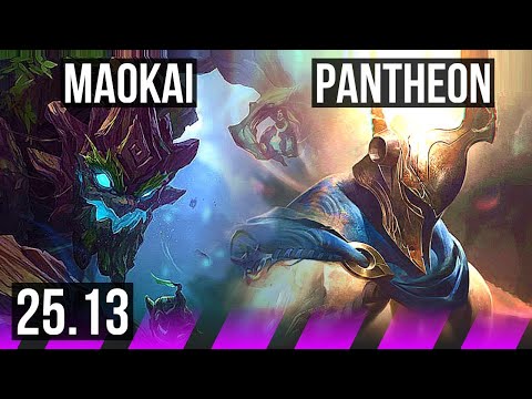 MAOKAI & Sivir vs PANTHEON & Jinx (SUP) | KR Grandmaster | 25.13