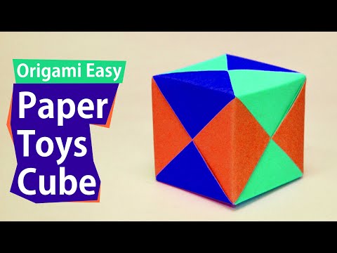 Origami Transformation Magic Cube Easy
