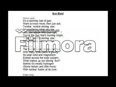 sun blast w/ lyrics