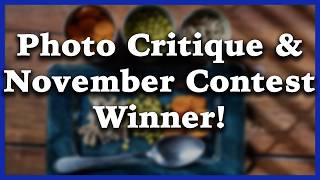 Stock Photo Critique and announcement of the November 2025 Photo Contest!
