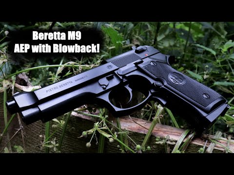 Beretta M9 AEP Blowback!