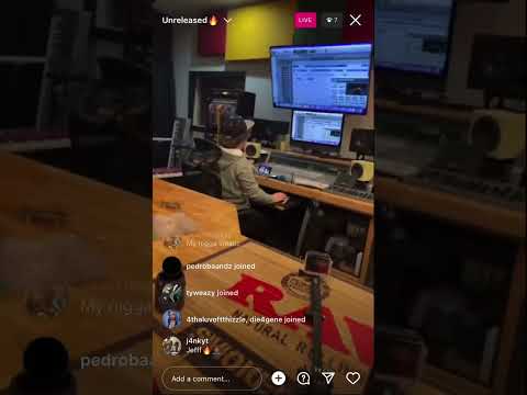 Lul Boohgzk ( 5100 jack boy ) slapping unreleased on ig live