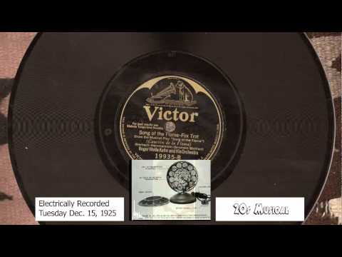 Roger Wolf Khan - Song of the flame - 1925