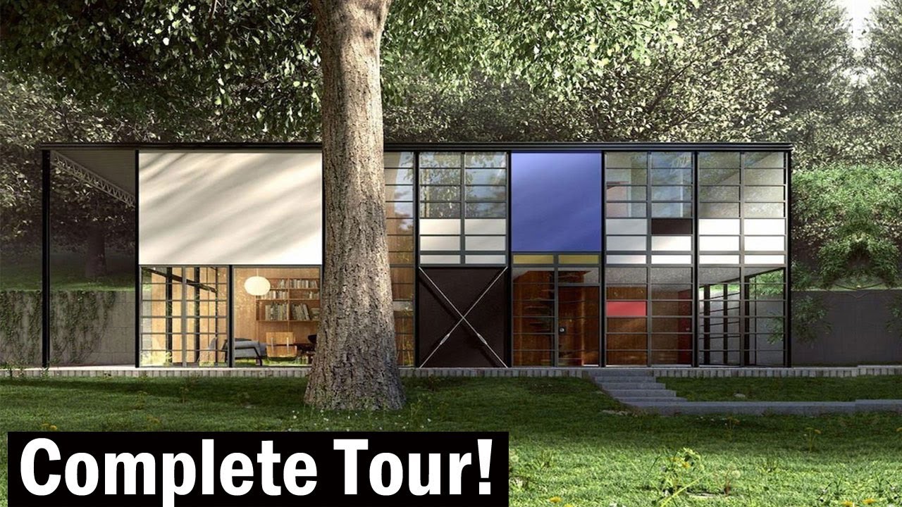 A Modernist Icon! Eames House. Case Study Nr. 8.  History, construction and complete walkthrough.