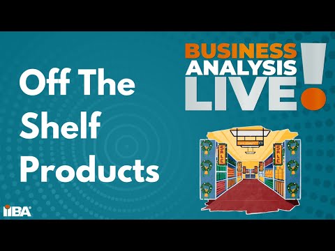 Analysis for SaaS Off-the-Shelf Products - Business Analysis Live #businessanalysis