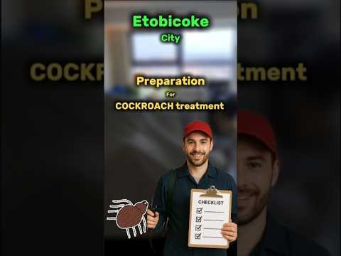 How to Prepare for Cockroach Treatment (6 Steps) #pestcontrol #cockroach
