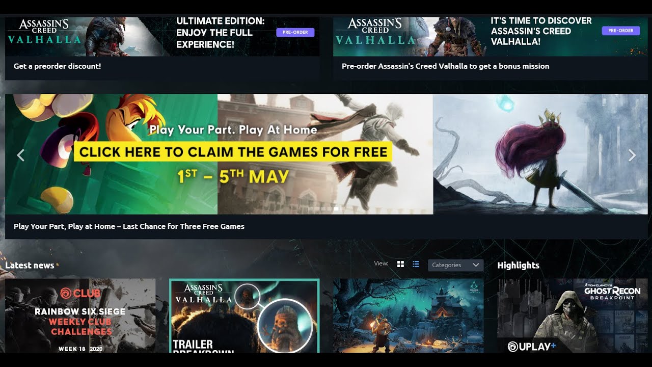 Assassin's Creed II, Child of Light And Rayman Legends Are Free For PC On Uplay