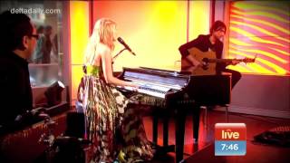 Delta Goodrem - Wish You Were Here (Live on Sunrise - October 29, 2012)