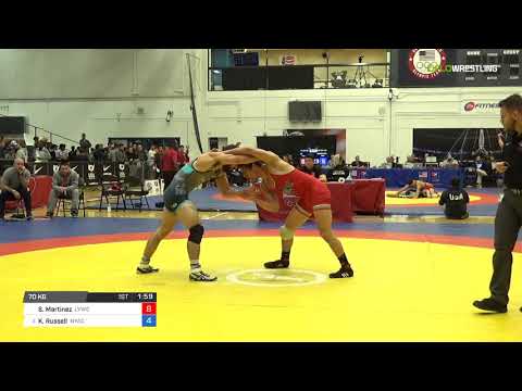 FS/70 KG/70 Q, Santiago Martinez, Lehigh Valley Wrestling Club Vs Kellen Russell, NYAC.mp4