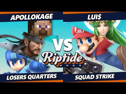 Riptide 2025 TOP 8 - ApolloKage Vs. Lui$ - Smash Ultimate - SSBU
