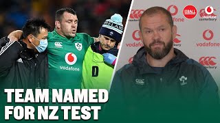 TEAM ANNOUNCED | Andy Farrell, Josh van der Flier and Caelan Doris reaction | OTB RUGBY