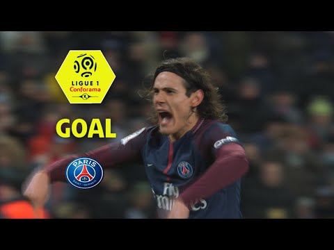 Goal Edinson CAVANI (55') / Paris Saint-Germain - Olympique de Marseille (3-0) / 2017-18