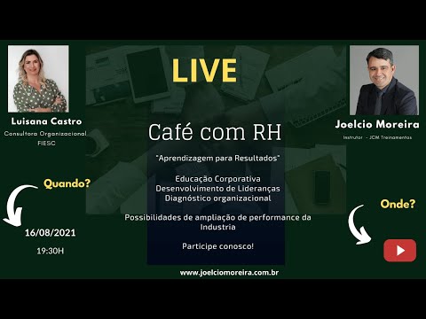 Café com RH: Entrevista Luisana Castro – FIESC