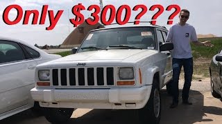 Best $300 Car Ever? 1998 Jeep Cherokee 4x4 with 360k miles