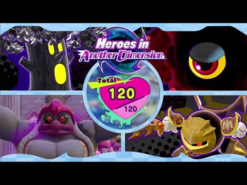Heroes in Another Dimension (4-Player) 100% Walkthrough (120 Hearts) | Kirby Star Allies ᴴᴰ