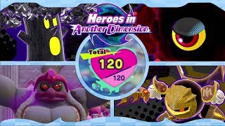 Heroes in Another Dimension (4-Player) 100% Walkthrough (120 Hearts) | Kirby Star Allies ᴴᴰ