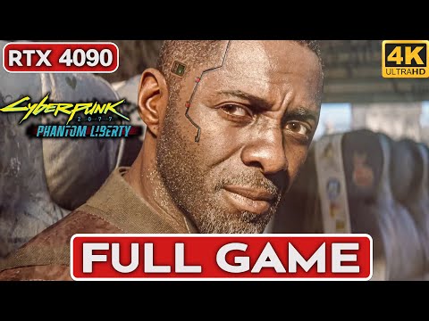 CYBERPUNK 2077 Phantom Liberty Gameplay Walkthrough FULL GAME [4K 60FPS PC RTX 4090] - No Commentary