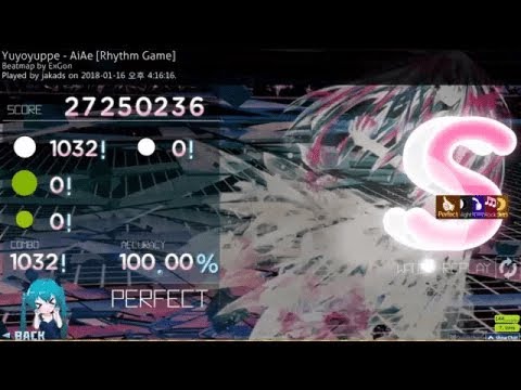 [ARCHIVE] [J⧸CTB] AiAe [Rhythm Game] +HDHRNCFLPF 22.31＊ SS #1 (12673.3pp if ranked)