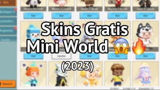 Download lagu Como conseguir SKINS GRATIS en MINI WORLD 😱🔥 (2023) mp3