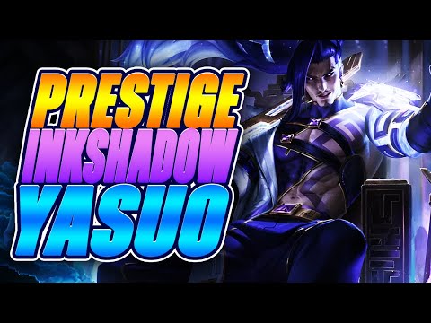 Yasuo got a NEW Prestige Skin?! Prestige Inkshadow Yasuo Is CRAZY!