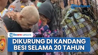 Sosok Mbah Kirno, Lansia yang Dikurung di Kandang Besi 20 Tahun Gegara Ilmu Batin Ternyata ODGJ