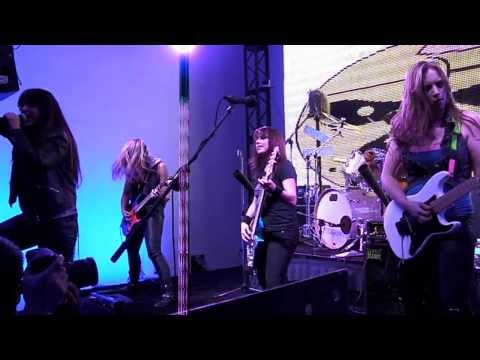 The Iron Maidens "2 Minutes 2 Midnight" from NAMM 2014. 1-25-2014