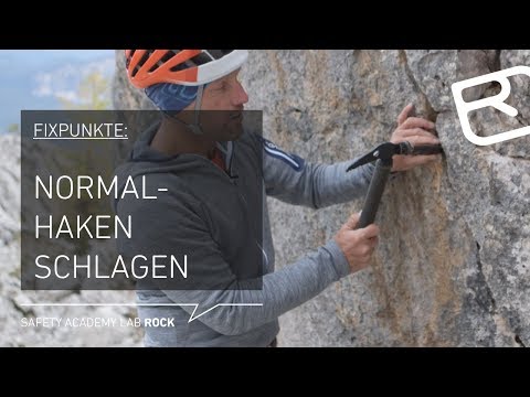 Fixpunkte: Normalhaken schlagen - Tutorial (23/43) | LAB ROCK