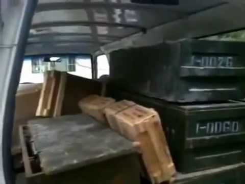 غنائم كتائب غرباء الشام بعد السيطرة على مبنى الأمن العسكري في ريف الحسكة