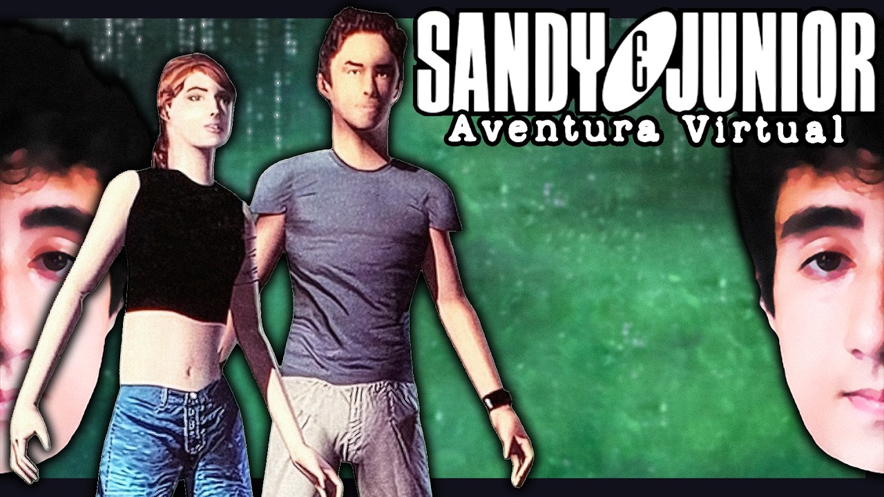 Felps jogando (um pouco) Sandy & Junior: Aventura Virtual 🌐