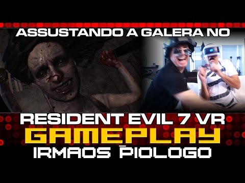 Assustando a galera no Resident EVIL 7 VR
