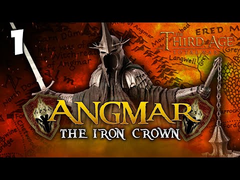THE IRON CROWN OF ANGMAR RISES! Third Age Total War: Divide & Conquer V5 - Angmar Campaign #1