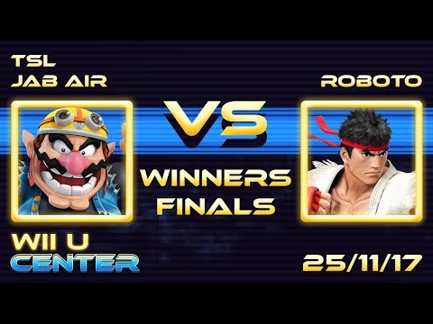 Wii U Center 4 - TSL | Jab Air (Wario) vs. Roboto (Ryu, Mewtwo) - Winners Finals