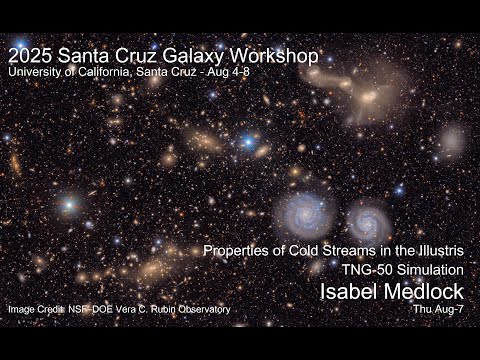 2025 UCSC Galaxy Workshop: Isabel Medlock Properties of Cold Streams in the Illustris TNG-50...