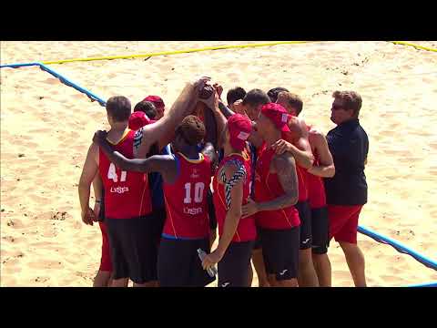 Brazil vs United States | Preliminary Round | 2018 IHF Men's Beach Handball World Championship